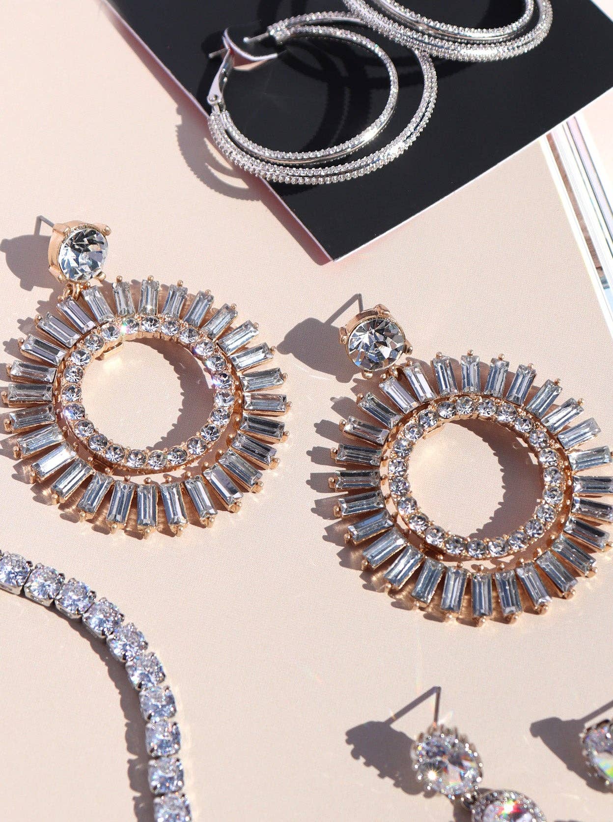 Like Staring At The Sun Statement Earrings
