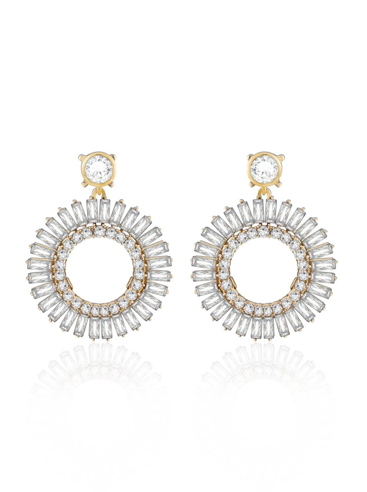 Like Staring At The Sun Statement Earrings