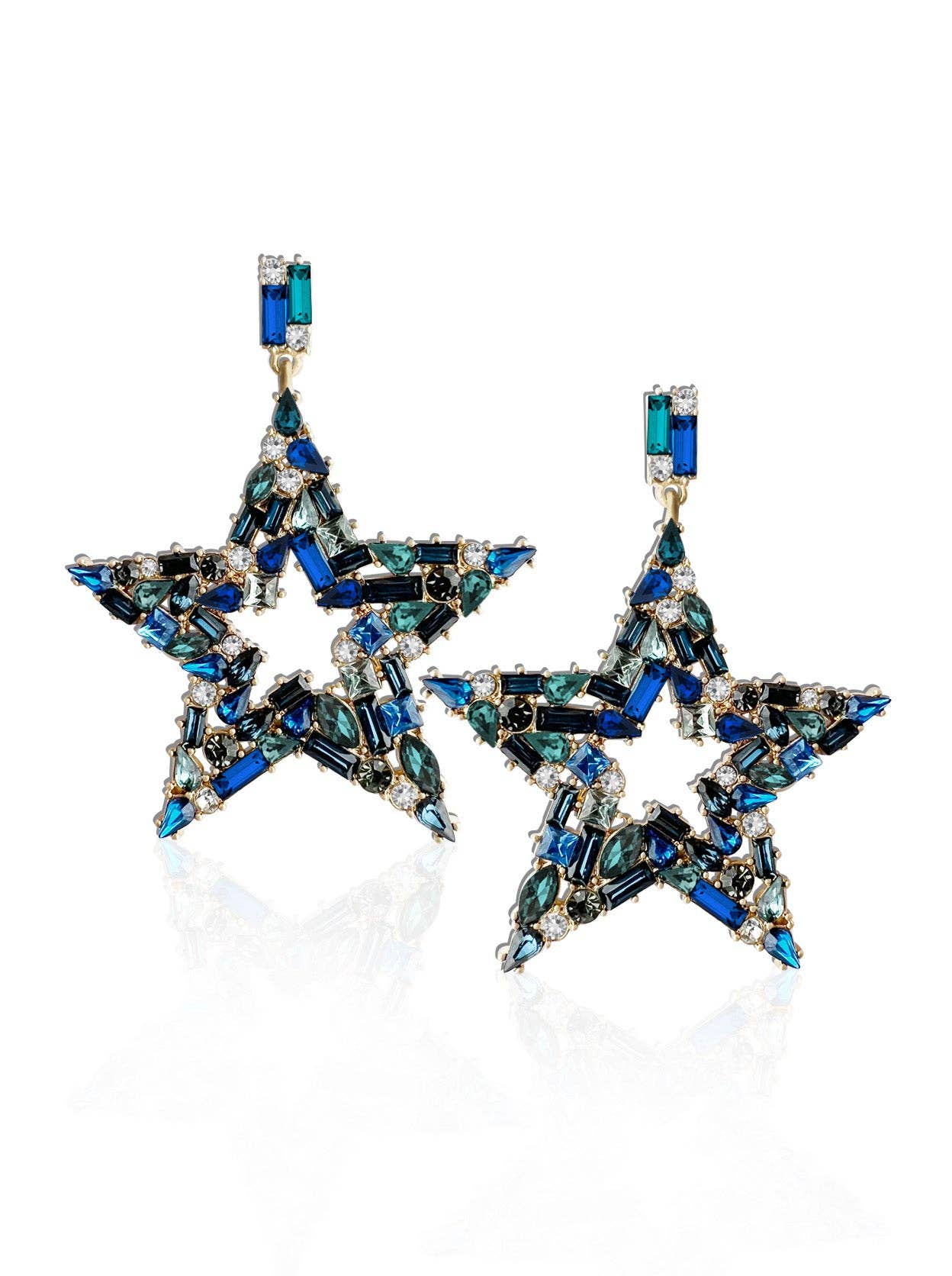 Starlight Over Paris Stone Statement Earring