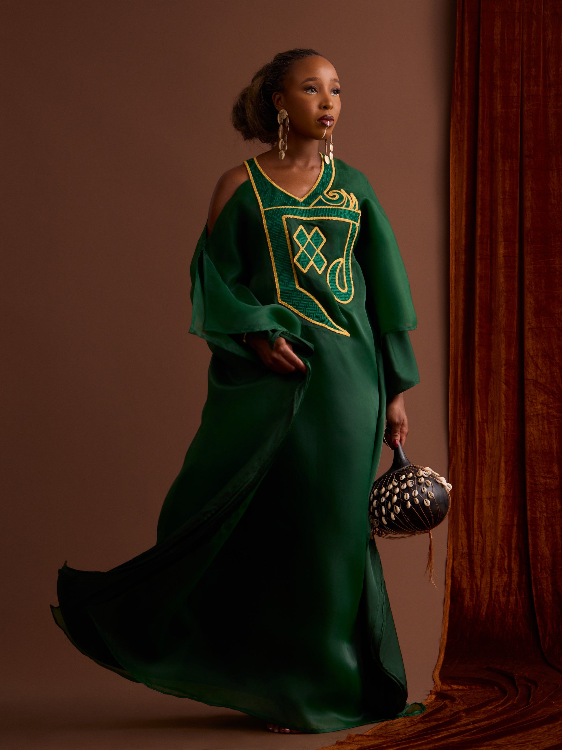 African print dress kimono bubu kaftan
