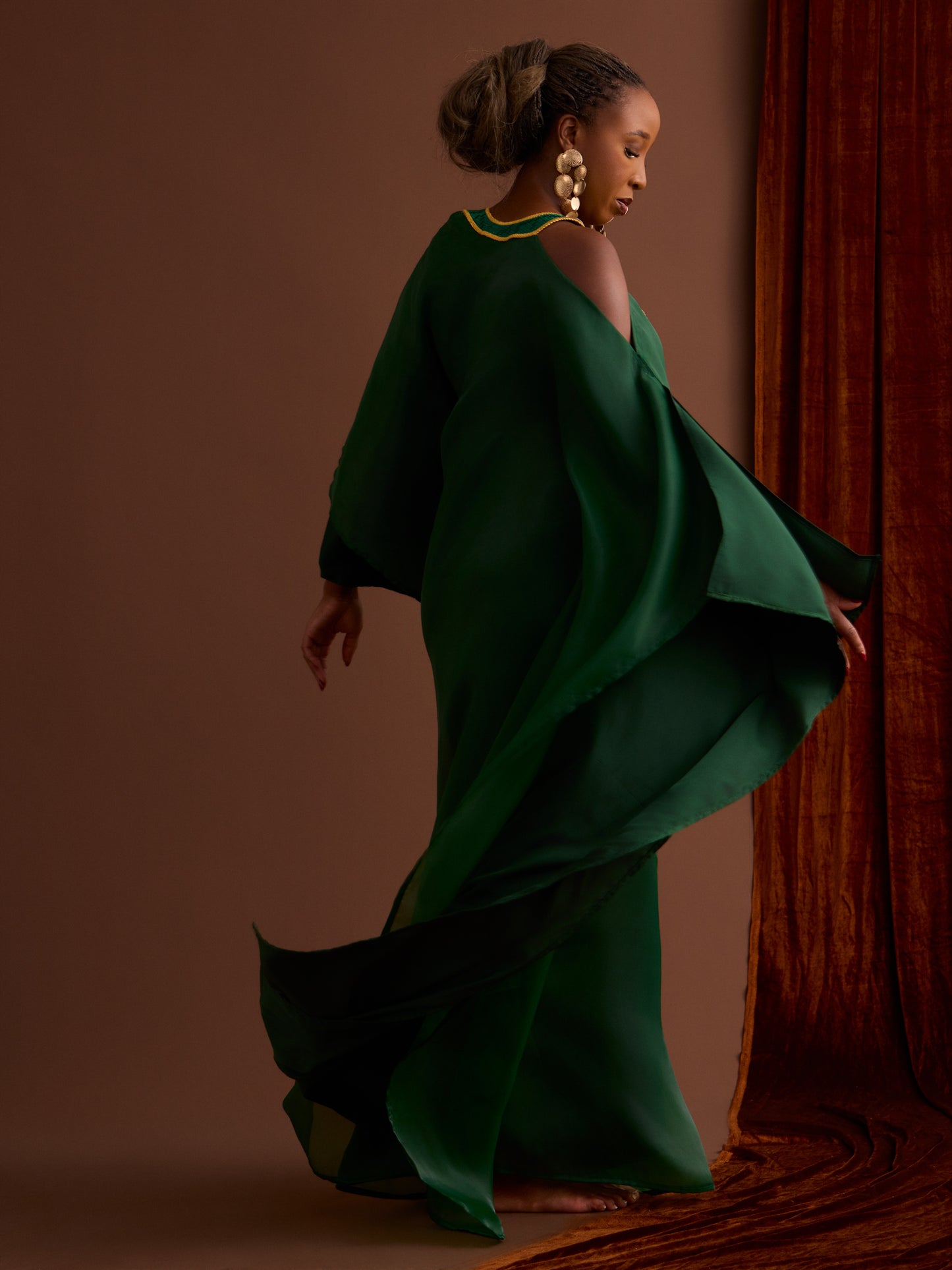 African print dress kimono bubu kaftan