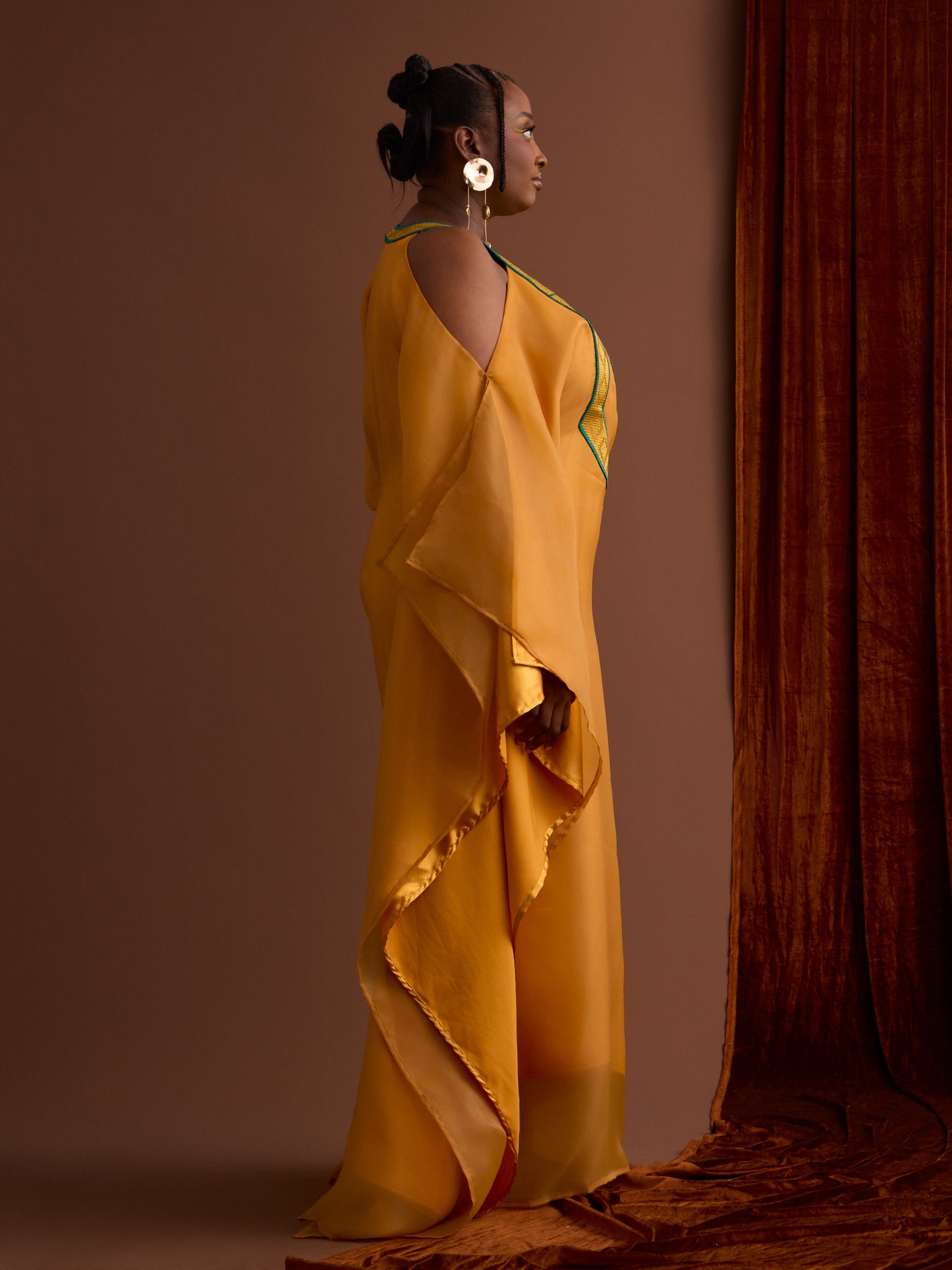 African print dress kimono bubu kaftan
