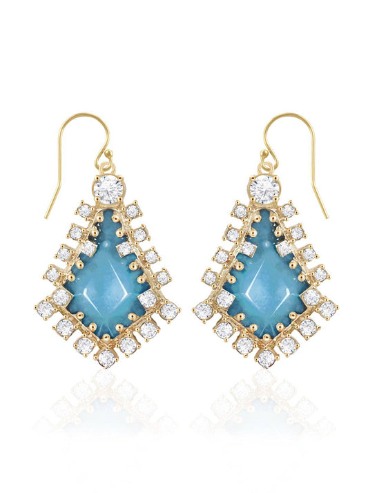 Queen Of The Nile Gemstone Earrings